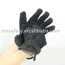 ZM102 dark cow split policemen glove